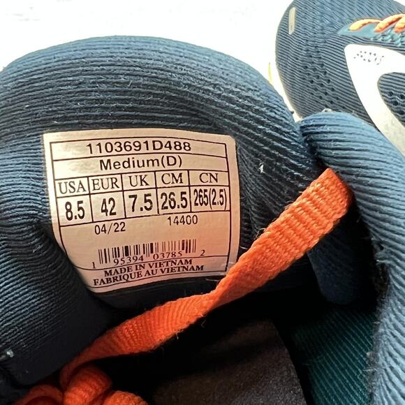 Brooks Shoes Mens 8.5 Blue Mesh Ghost 14 Road Running Athletic Sneakers Comfort main image 10